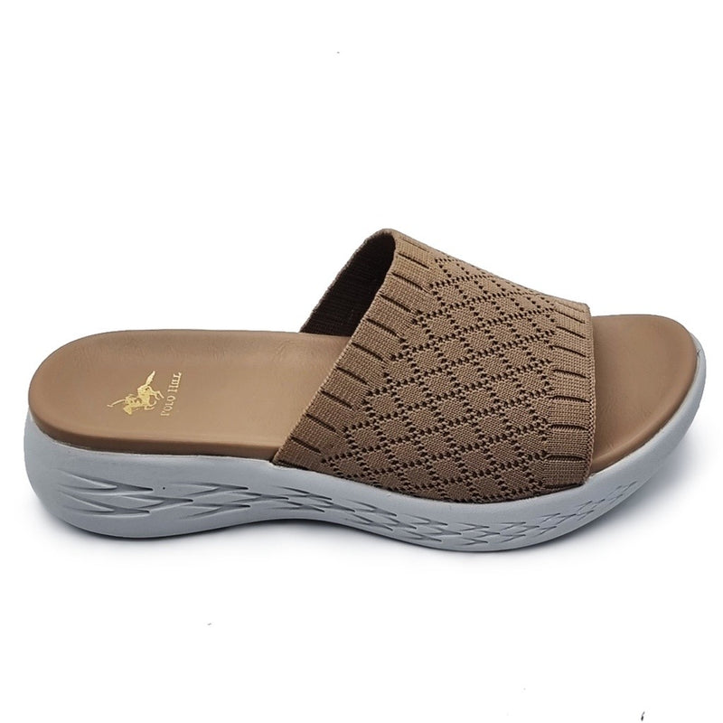 Load image into Gallery viewer, Woven Fabric Band Slide Sandals
