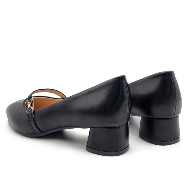 Load image into Gallery viewer, Front Strap Pointed Ballet Pumps

