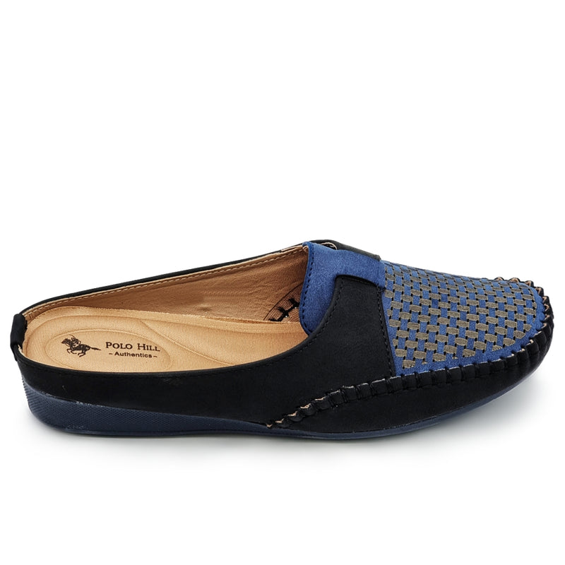 Load image into Gallery viewer, Decorated Vamp Half Slip On Shoes

