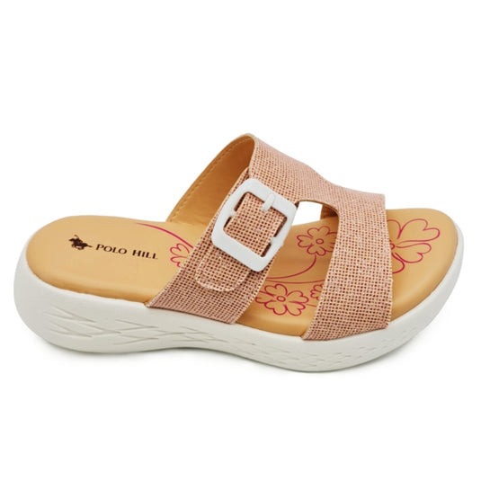 Kid Girl Glittery Slide Sandals