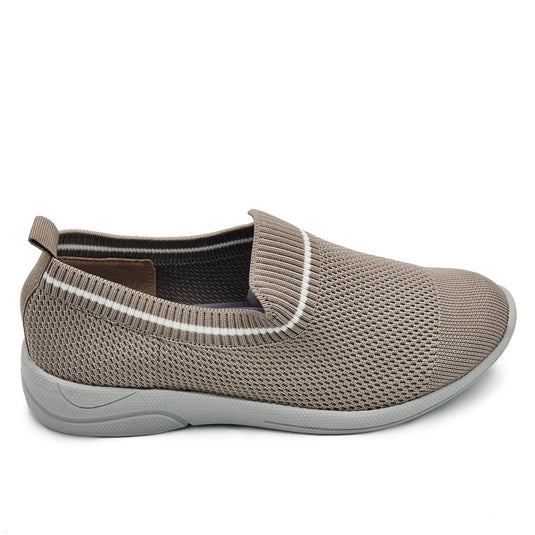 Slip On Athleisure Knit Sneakers