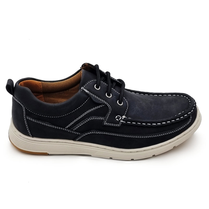 Load image into Gallery viewer, White Sole Contrast Stitch Lace Up Shoes
