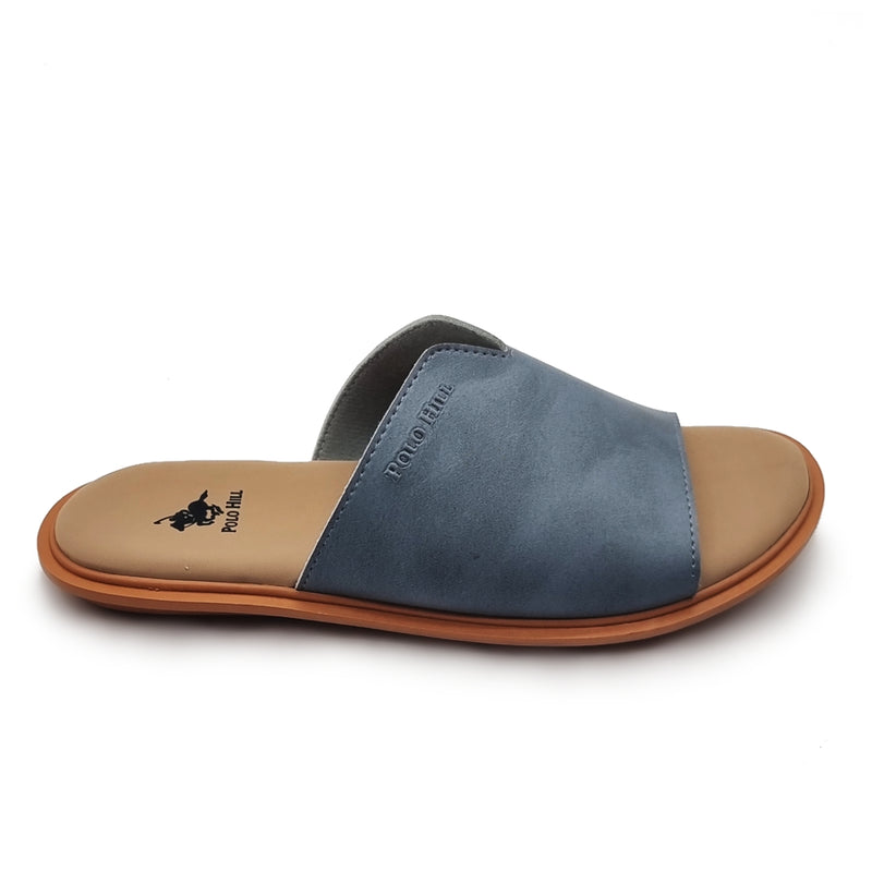 Load image into Gallery viewer, V Cut Band Flat Slide Sandals
