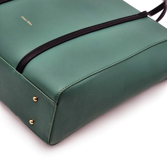 Tonal Handle Tote Bag 2-in-1 Bundle Set