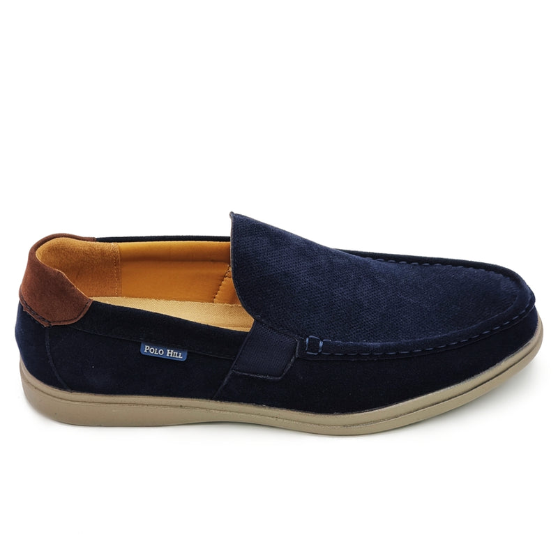 Load image into Gallery viewer, Textured Vamp Slip On Loafers
