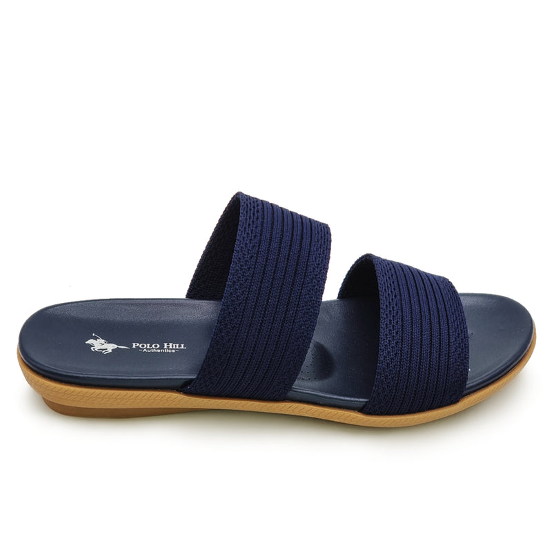 Load image into Gallery viewer, Knitted Mesh Fabric Two Band Sandals
