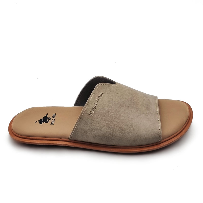 Load image into Gallery viewer, V Cut Band Flat Slide Sandals
