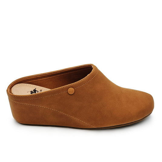 Closed Toe Wedge Mules