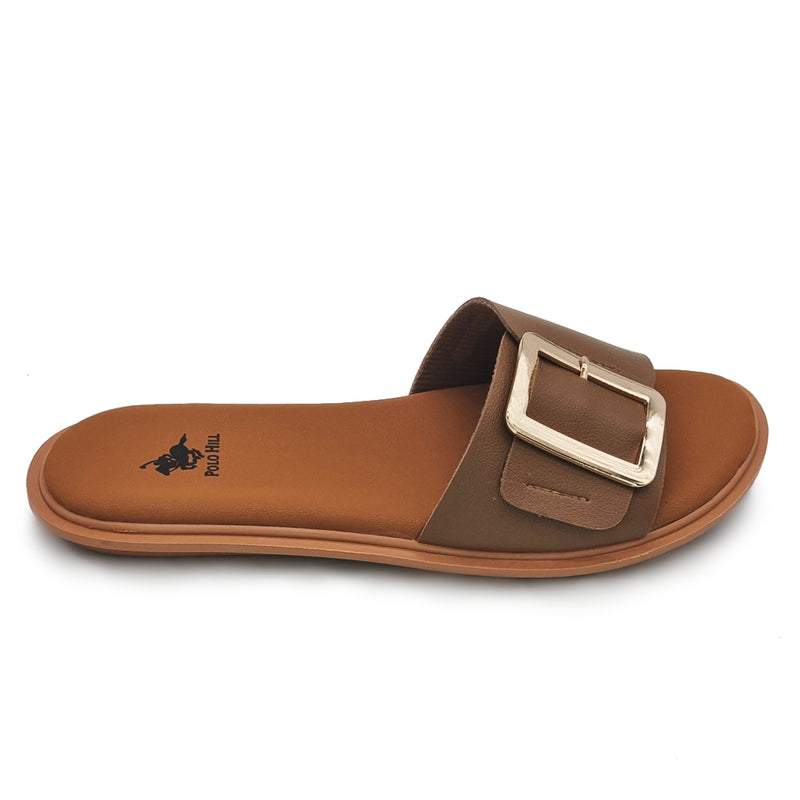 Load image into Gallery viewer, Buckle Decor Band Flat Sandals
