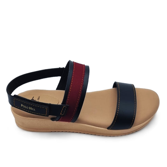 Velcro Slingback Double Strap Sandals