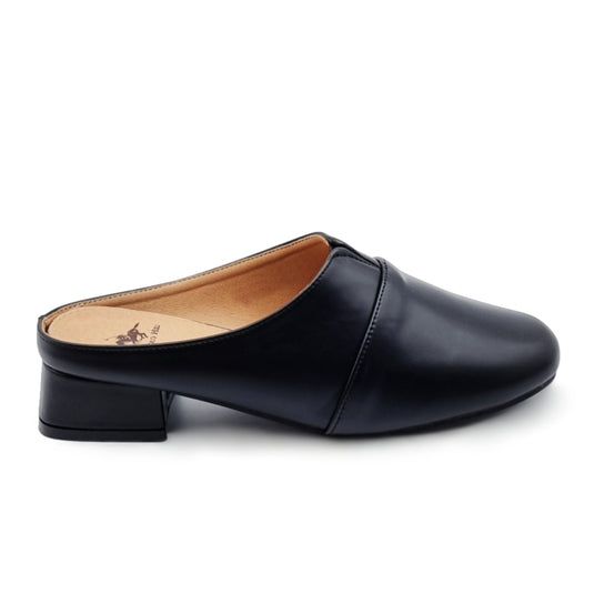Low Heel Loafer Mules