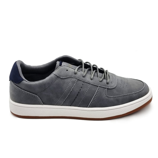 Lace Up Leather Casual Sneakers