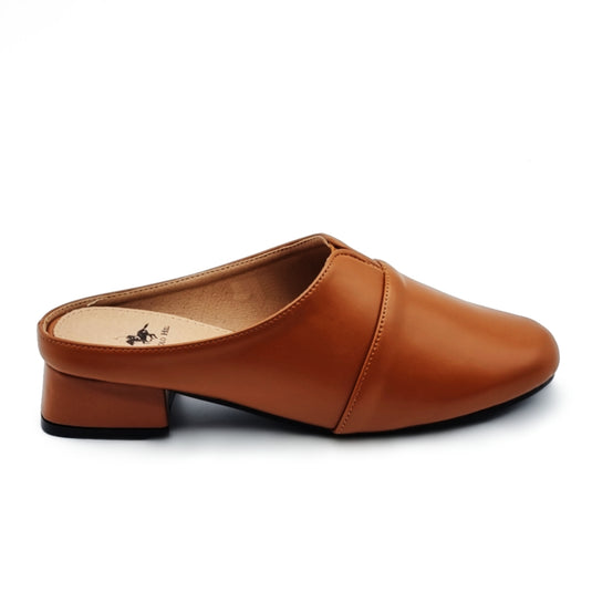 Low Heel Loafer Mules