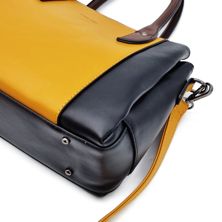 Load image into Gallery viewer, Mellow Handbag - Yellow Accent
