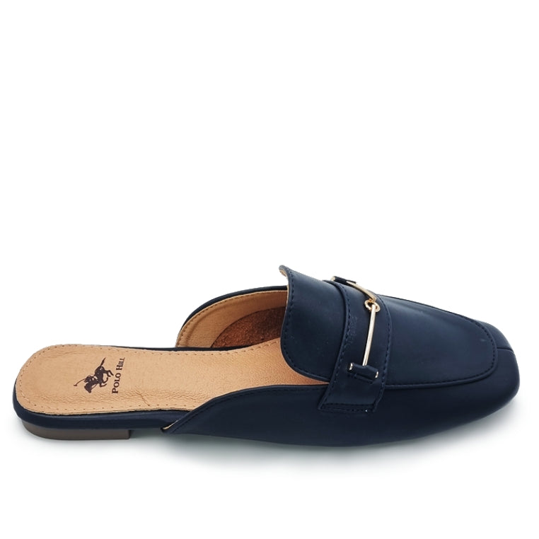 Load image into Gallery viewer, Slide On Flat Mule Heels
