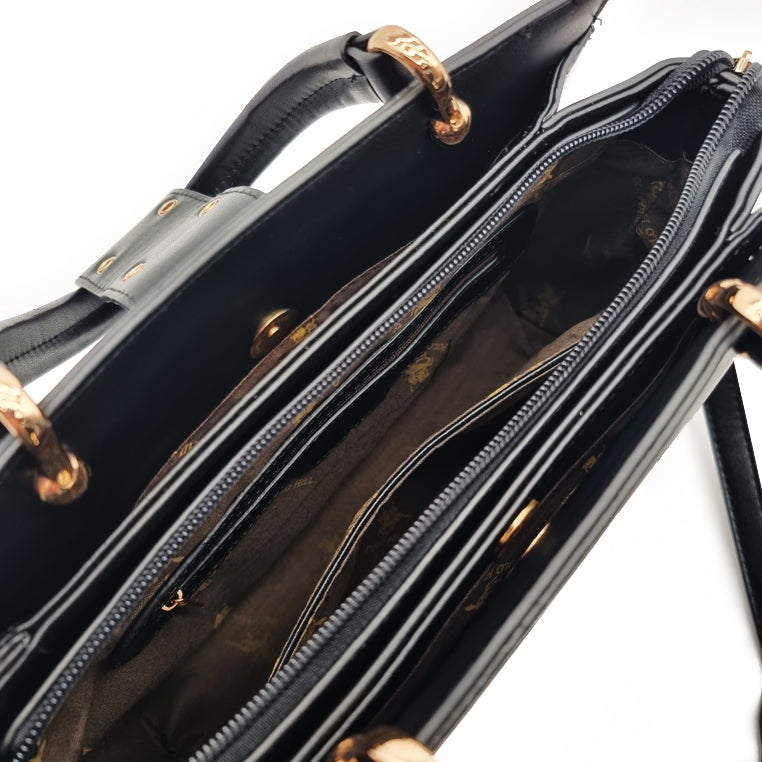Load image into Gallery viewer, Baroness Top Handle Handbag
