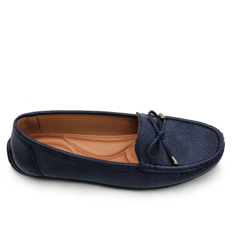 Load image into Gallery viewer, Bow Tie Slip On Loafers
