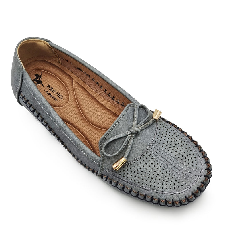 Load image into Gallery viewer, Bow Tie Slip On Loafers Shoes
