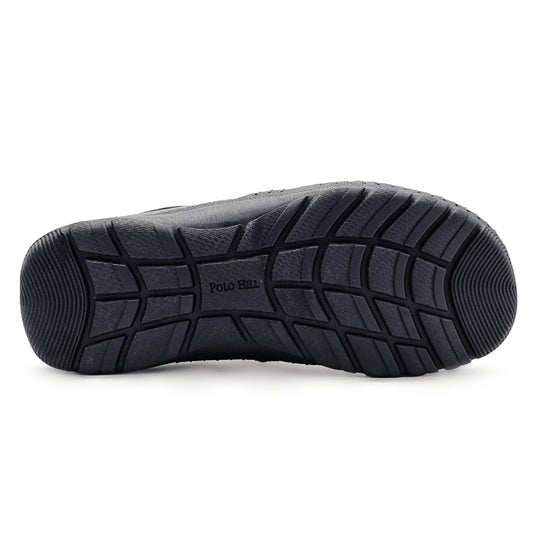 Side Stitch Slip On Shoes