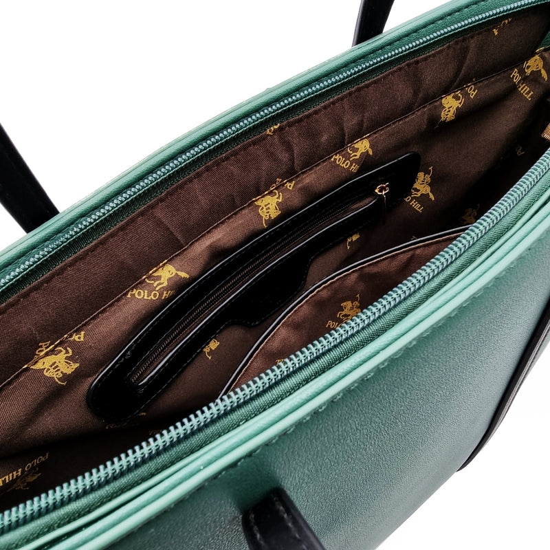 Load image into Gallery viewer, Tonal Handle Tote Bag 2-in-1 Bundle Set
