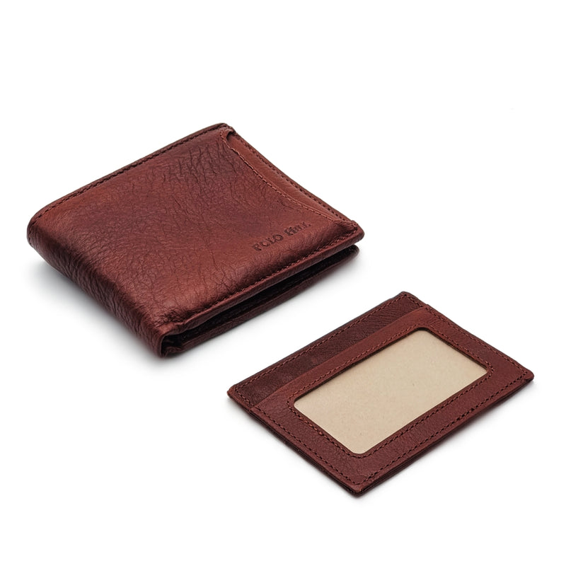 Load image into Gallery viewer, Genuine Leather BiFold Wallet with Front Pocket
