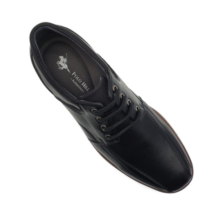 Load image into Gallery viewer, Contrast Collar Lace Up Casual Shoes

