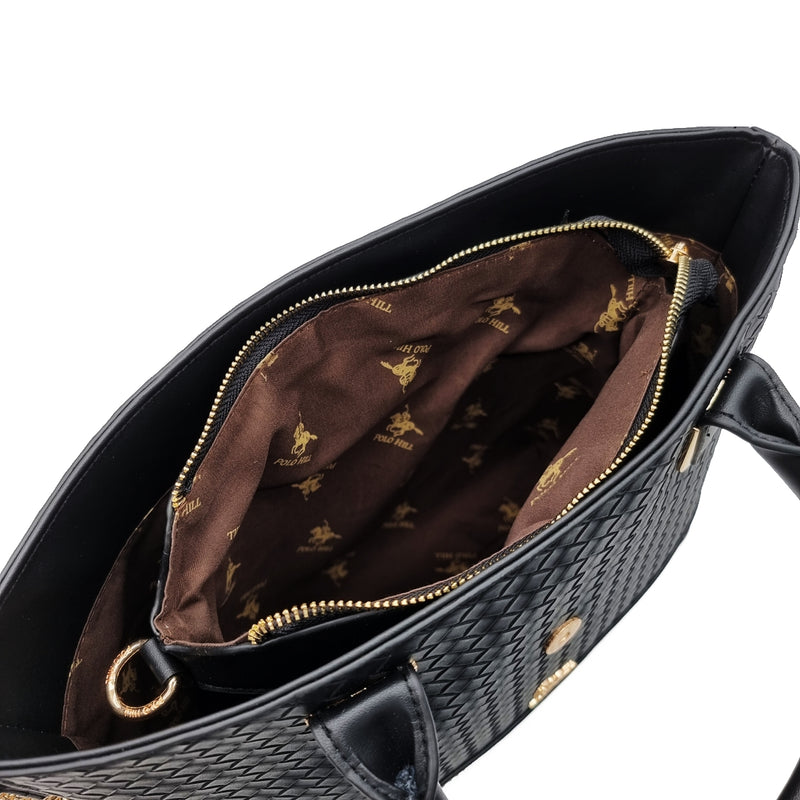 Load image into Gallery viewer, Peona Straw-Like Handbag with Inner Detachable Sling Bag
