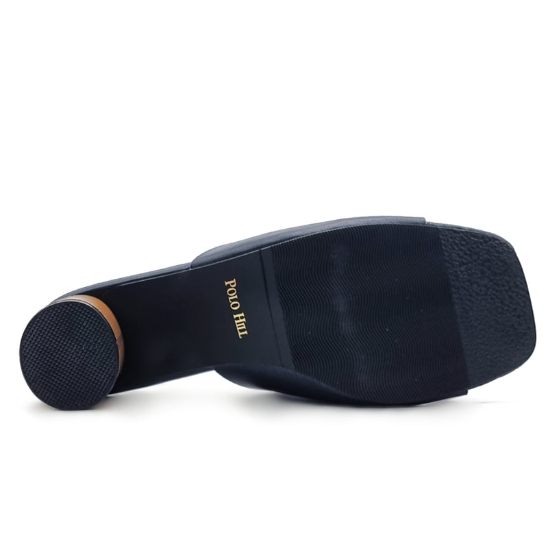 Load image into Gallery viewer, Square Open Toe Slide Heels
