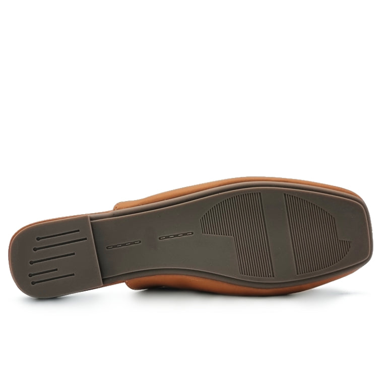 Load image into Gallery viewer, Slide On Flat Mule Heels
