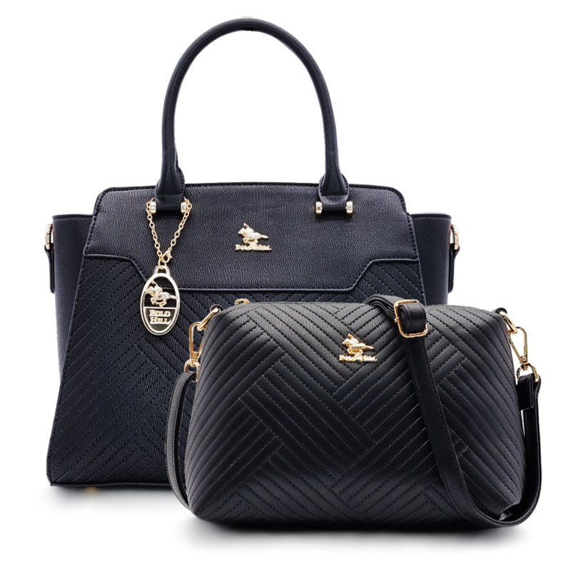 Load image into Gallery viewer, Weave Pattern Handbag 2-in-1 Bundle Set
