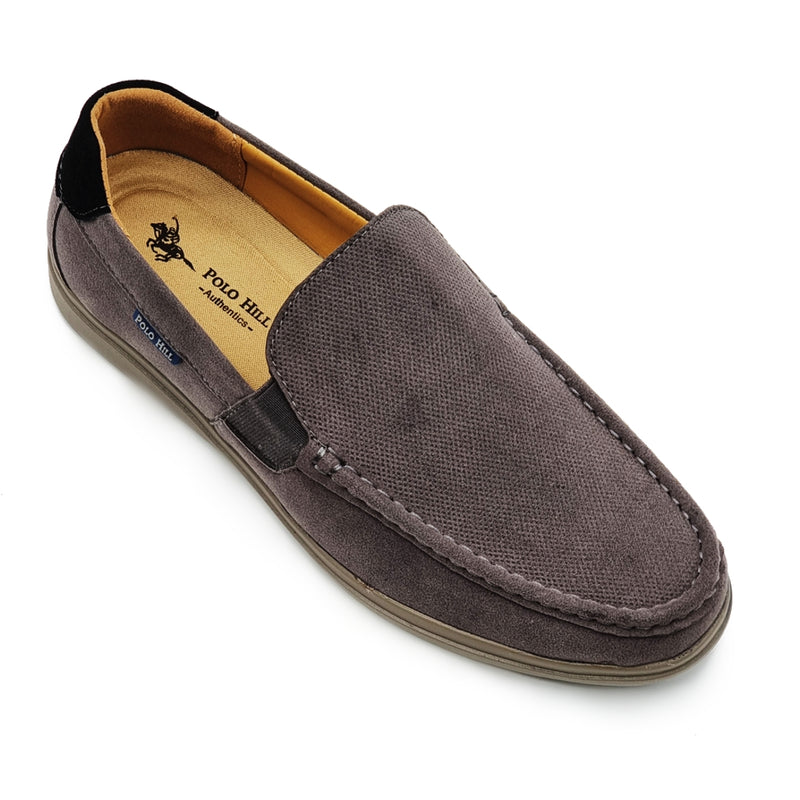 Load image into Gallery viewer, Textured Vamp Slip On Loafers
