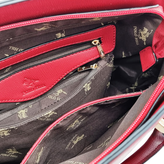Weave Pattern Handbag 2-in-1 Bundle Set