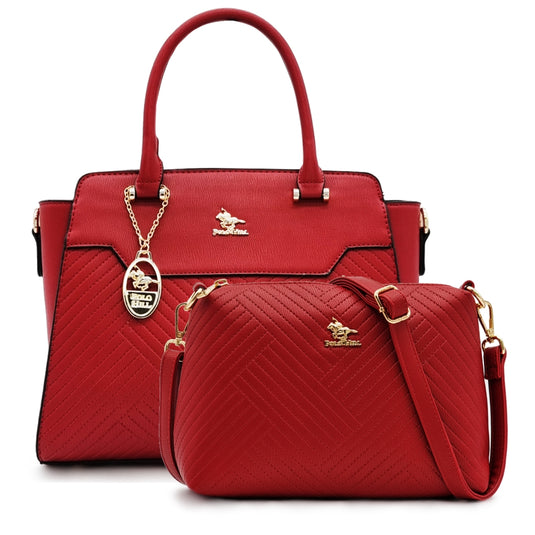 Weave Pattern Handbag 2-in-1 Bundle Set