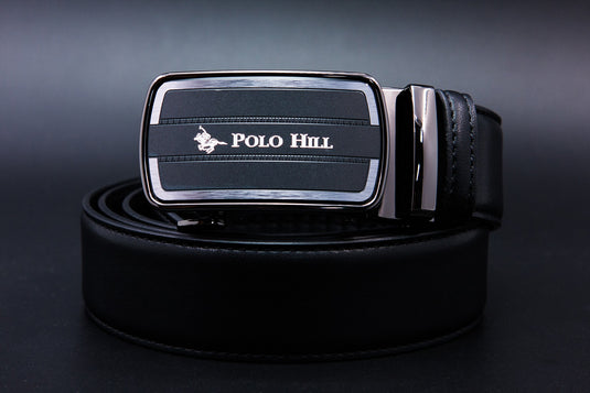 Premium Series Faux Leather Automatic Buckle 140cm Belt Gift Box