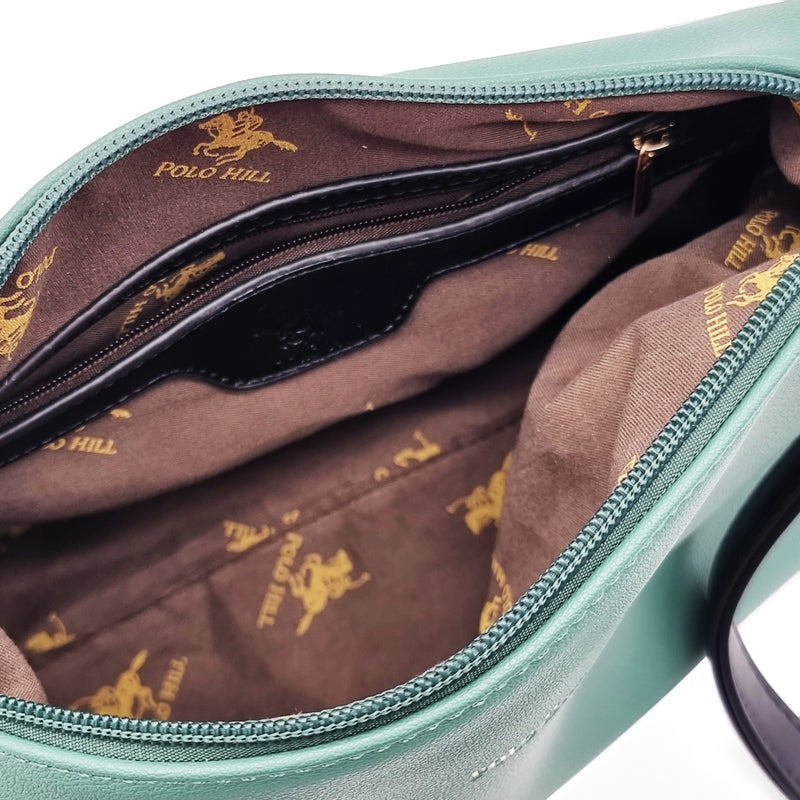 Load image into Gallery viewer, Tonal Handle Tote Bag 2-in-1 Bundle Set
