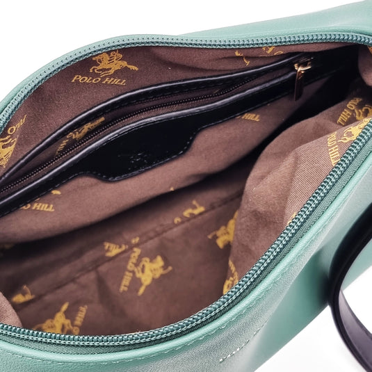 Tonal Handle Tote Bag 2-in-1 Bundle Set