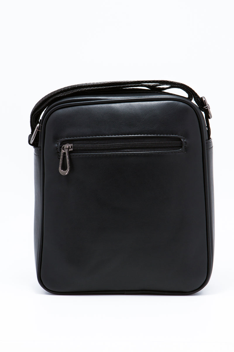 Load image into Gallery viewer, Oily Texture Crossbody Bag with Front Zip Pockets
