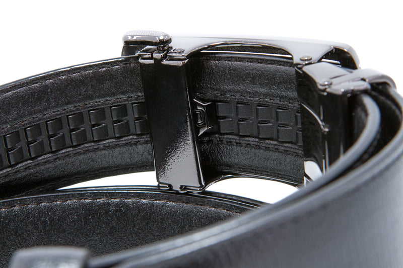 Load image into Gallery viewer, Brushed Bronze Contrast Automatic Buckle Belt
