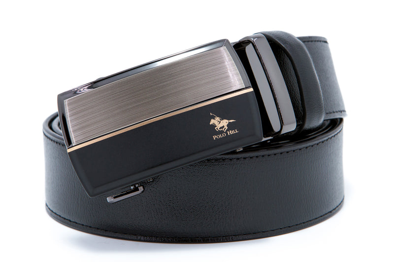 Load image into Gallery viewer, Brushed Bronze Contrast Automatic Buckle Belt
