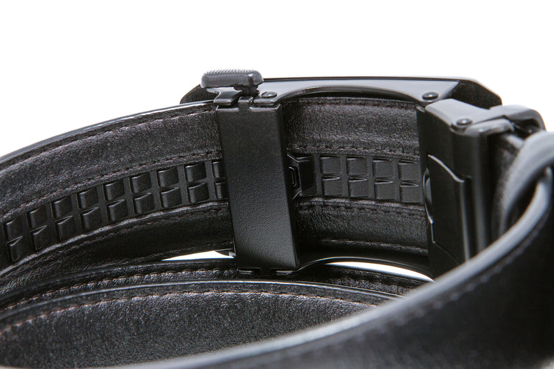 Load image into Gallery viewer, Black Grille Automatic Buckle Belt
