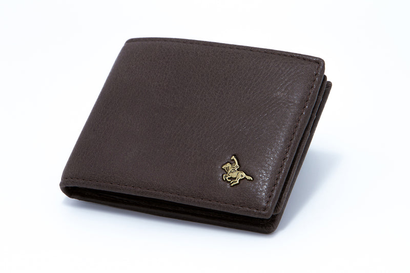 Load image into Gallery viewer, Slim Genuine Leather RFID Protected Genuine Leather BiFold Wallet
