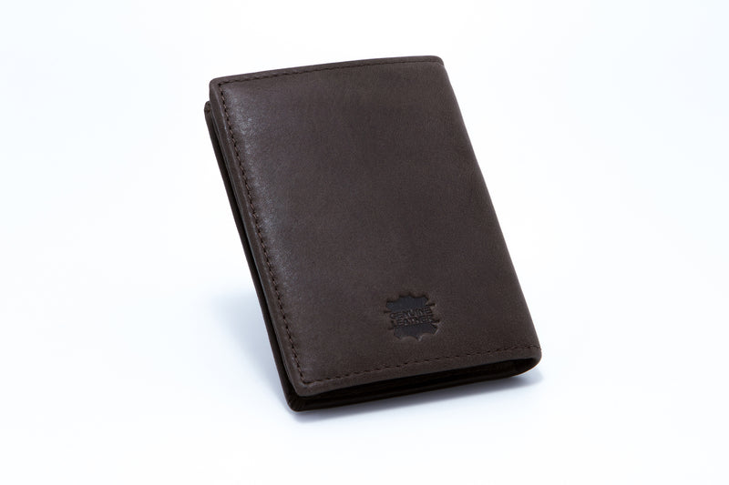 Load image into Gallery viewer, RFID Protected Genuine Leather BiFold Card Holder Wallet
