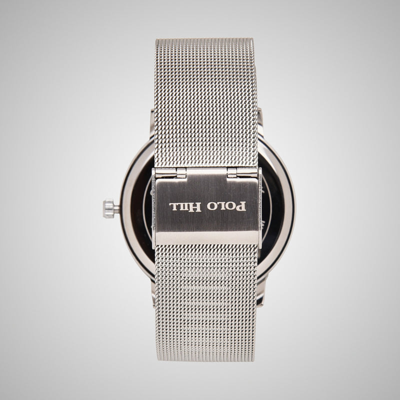 Load image into Gallery viewer, Round Dial Quartz Milanese Alloy Mesh White Dial Fashion Watch
