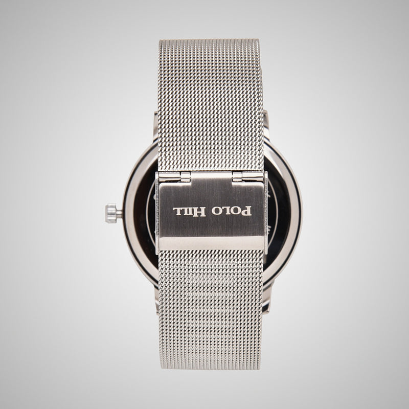 Load image into Gallery viewer, Round Dial Quartz Milanese Alloy Mesh White Dial Fashion Watch
