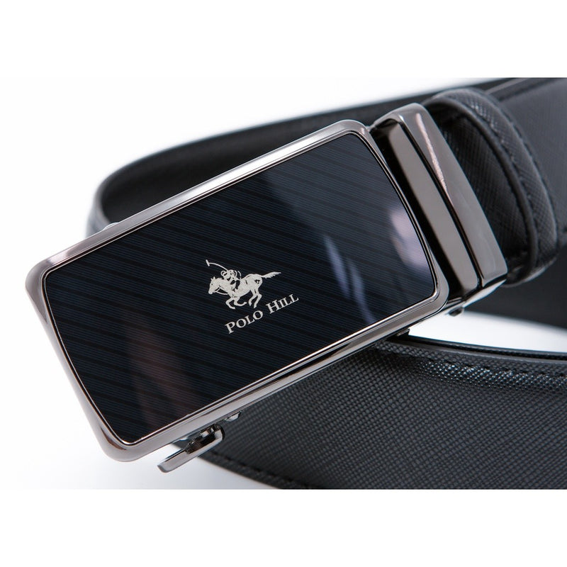 Load image into Gallery viewer, Cross Texture Leather Automatic Buckle Belt
