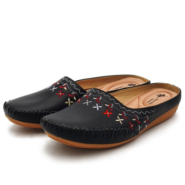 Load image into Gallery viewer, Big Plus Size Slip On Mules
