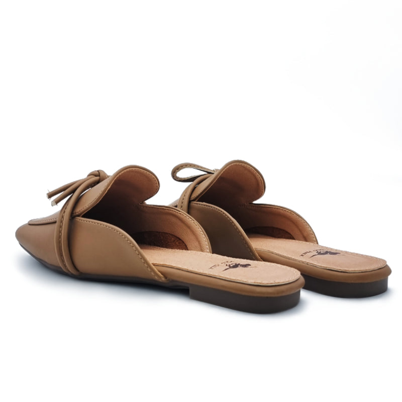 Load image into Gallery viewer, Slide On Flat Mule Heels
