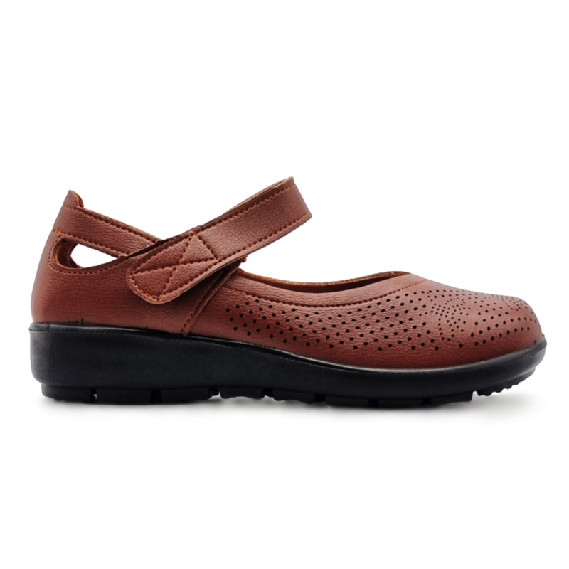 Load image into Gallery viewer, Velcro Ankle Strap Slip On Shoes
