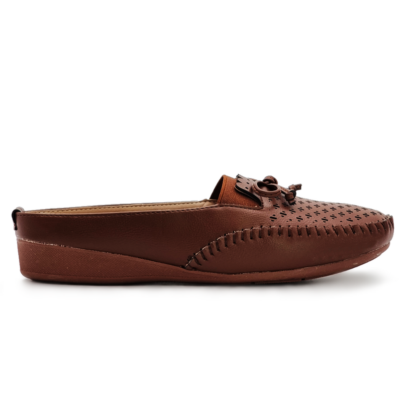 Load image into Gallery viewer, Bow Tie Half Slip On Slip On Shoes
