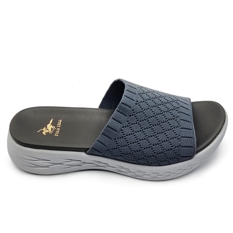 Load image into Gallery viewer, Woven Fabric Band Slide Sandals
